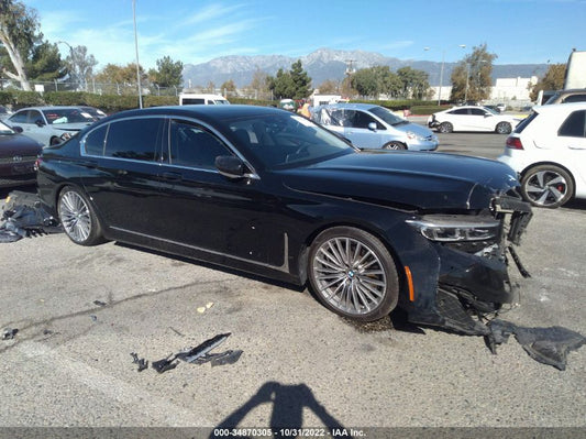 2022 BMW 7 SERIES 740I VIN: WBA7T2C09NCG82492