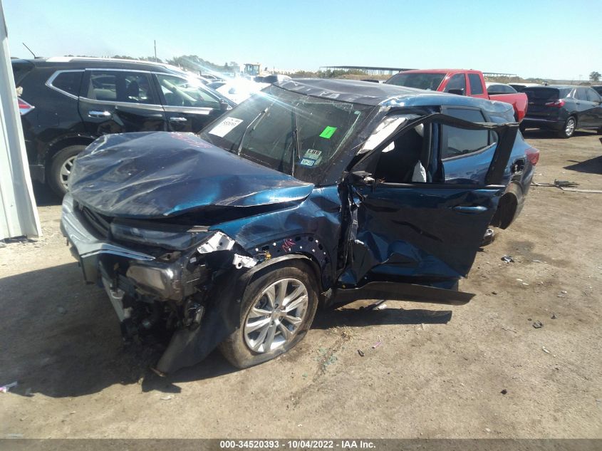 2021 CHEVROLET TRAILBLAZER LS VIN: KL79MMS20MB142468