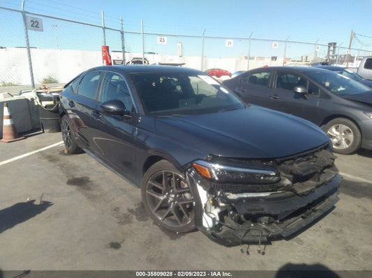 2022 HONDA CIVIC HATCHBACK SPORT TOURING VIN: 19XFL1H84NE000776