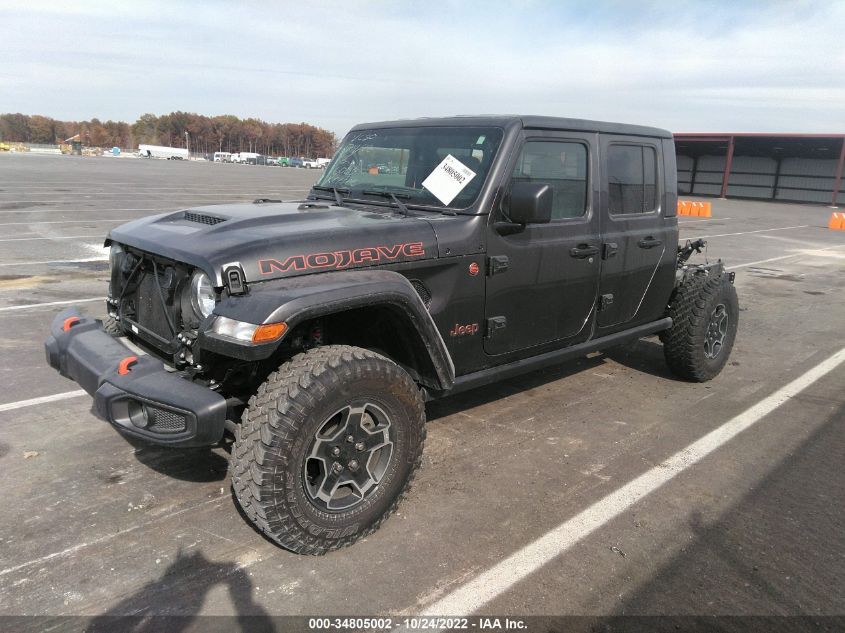 2021 JEEP GLADIATOR MOJAVE VIN: 1C6JJTEG3ML588108