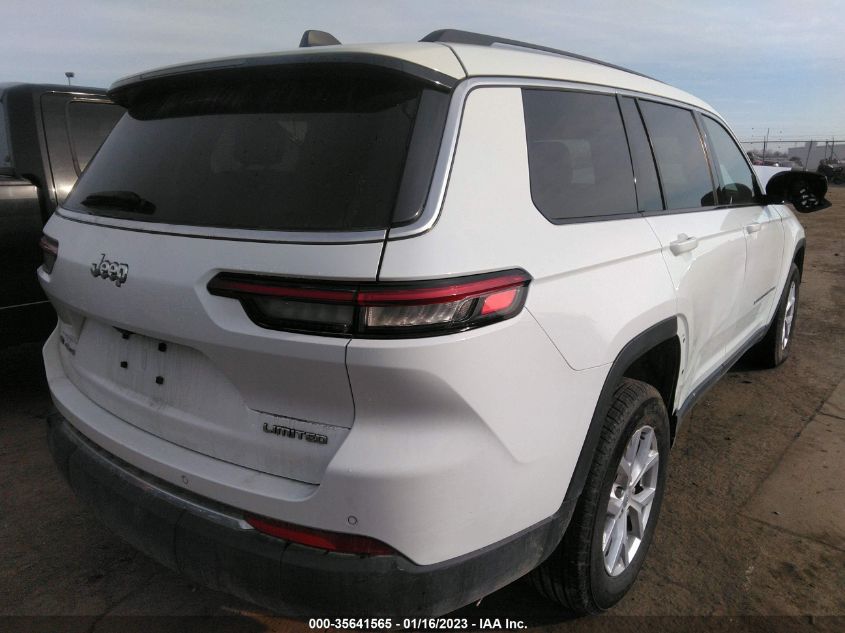 2022 JEEP GRAND CHEROKEE L LIMITED VIN: 1C4RJKBG5N8616621
