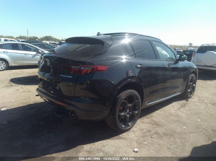 2022 ALFA ROMEO STELVIO VELOCE VIN: ZASPAKBN1N7D41221