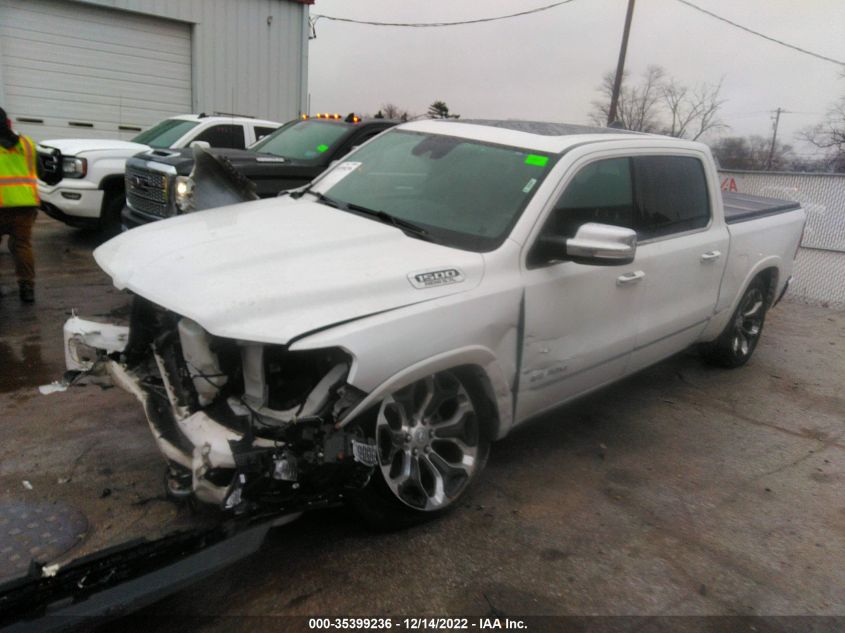 2020 RAM 1500 LIMITED VIN: 1C6SRFHT2LN189880
