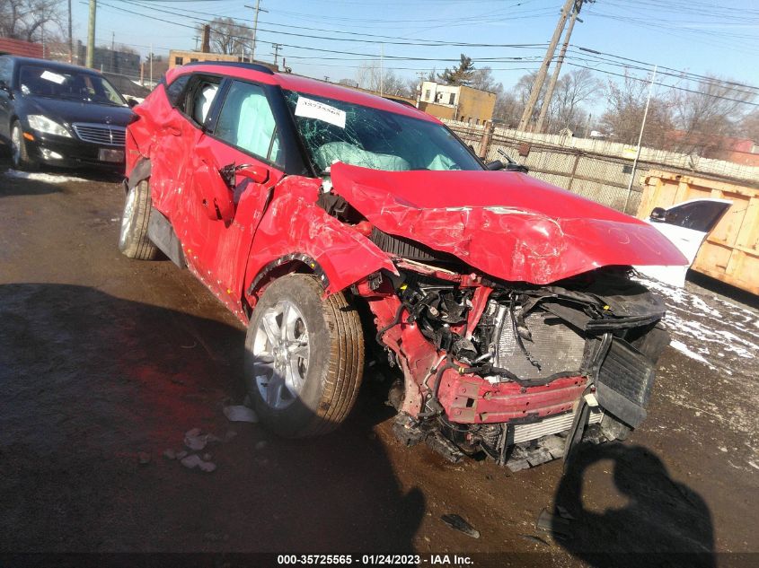 2022 CHEVROLET BLAZER LT VIN: 3GNKBCR42NS118889