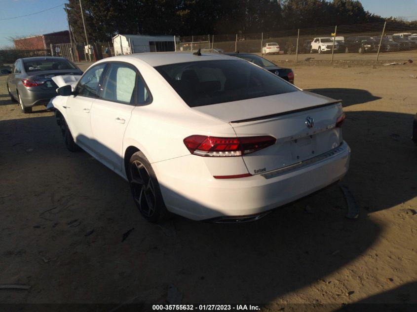2021 VOLKSWAGEN PASSAT 2.0T R-LINE VIN: 1VWMA7A35MC011447