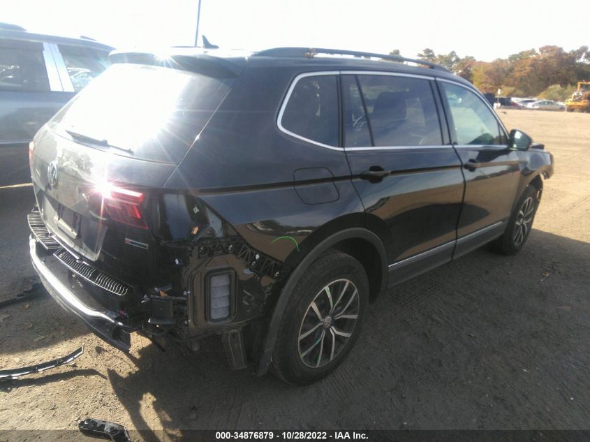 2021 VOLKSWAGEN TIGUAN SE/SE R-LINE BLACK/SEL VIN: 3VV2B7AX4MM038522