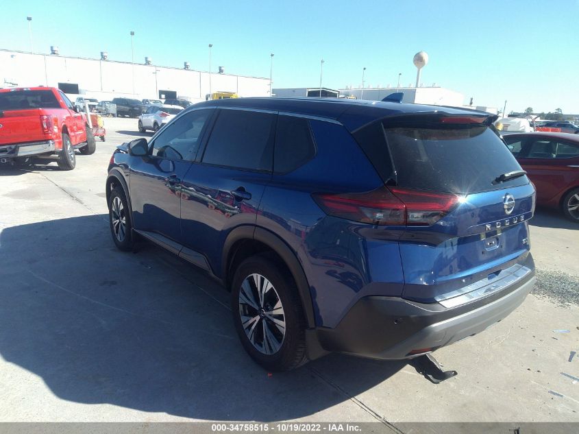 2021 NISSAN ROGUE SV VIN: JN8AT3BA3MW008958