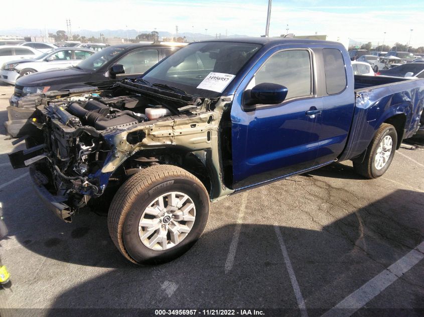 2022 NISSAN FRONTIER SV VIN: 1N6ED1CL5NN640542