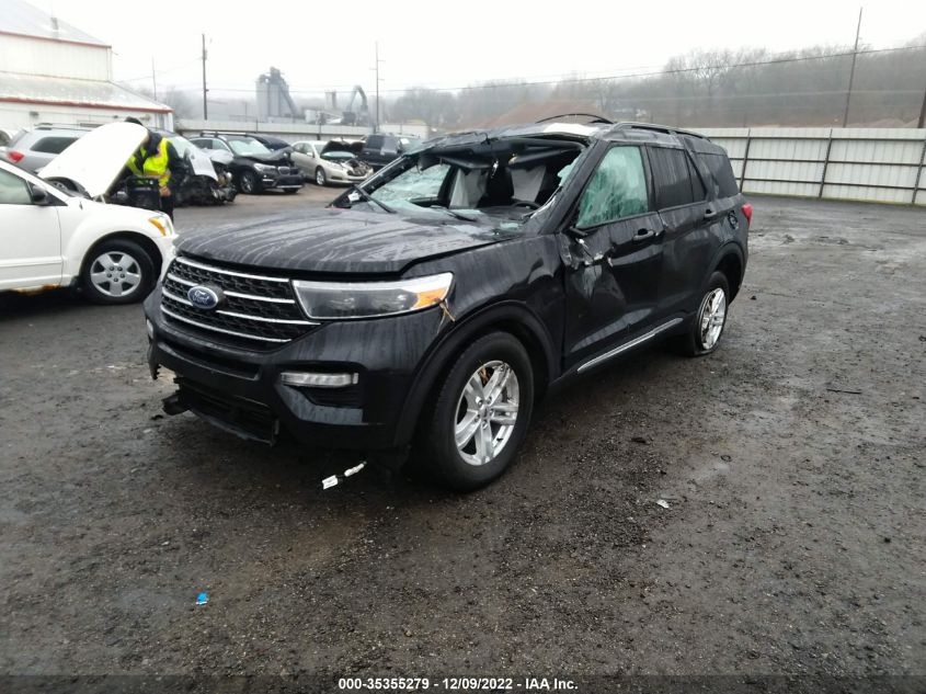 2020 FORD EXPLORER XLT VIN: 1FMSK8DH4LGD04277