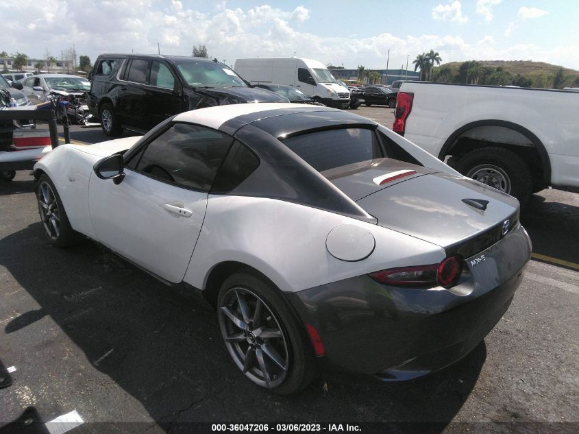 2022 MAZDA MX-5 MIATA RF GRAND TOURING VIN: JM1NDAM75N0501576