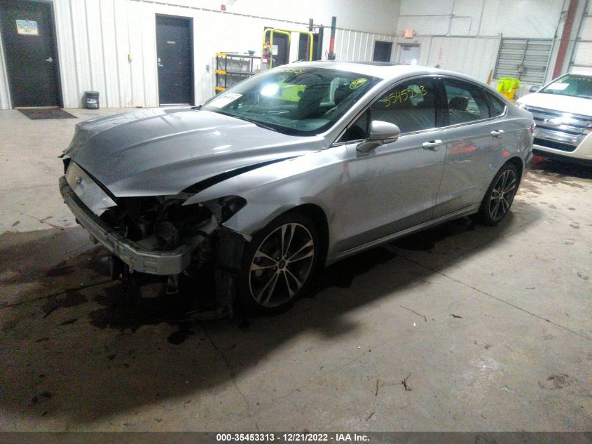 2020 FORD FUSION TITANIUM VIN: 3FA6P0D9XLR128142