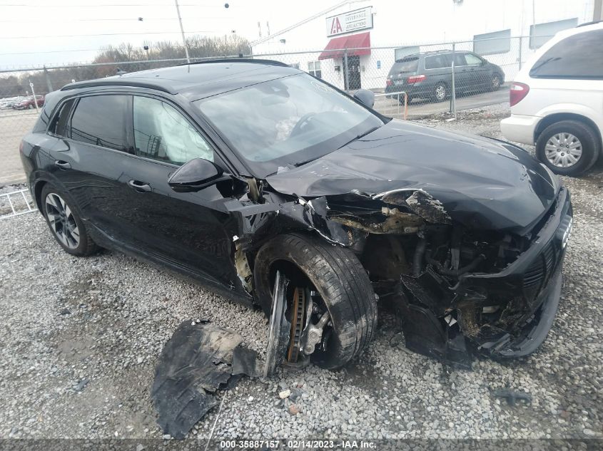 2022 AUDI E-TRON PREMIUM VIN: WA1AAAGE7NB004836