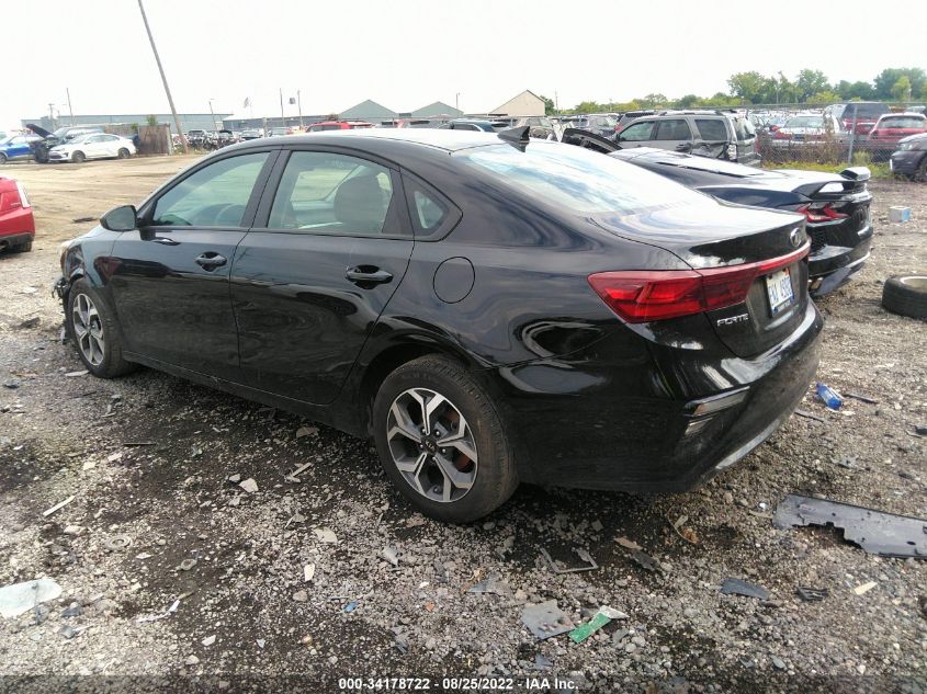 2021 KIA FORTE LXS VIN: 3KPF24AD2ME410647