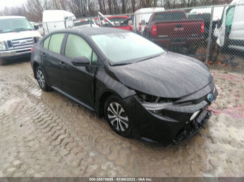 2022 TOYOTA COROLLA HYBRID LE VIN: JTDEAMDE8NJ044426