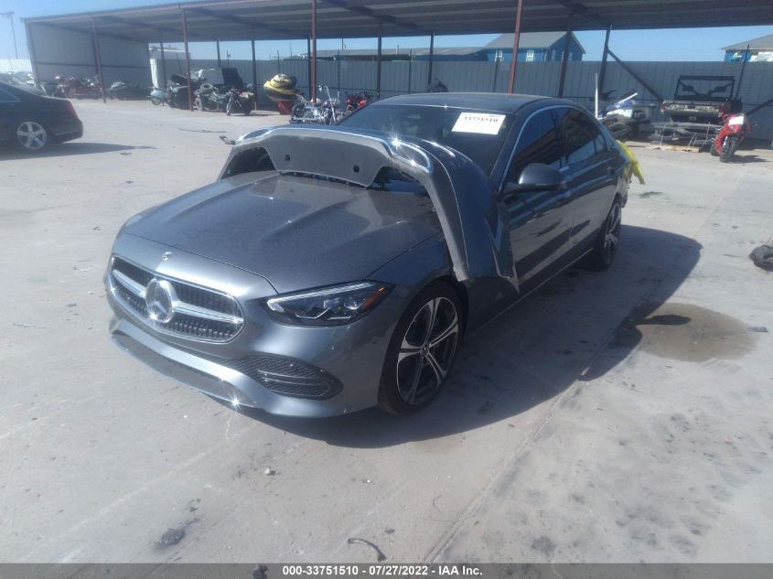2022 MERCEDES-BENZ C 300 4MATIC VIN: W1KAF4GB7NR019655