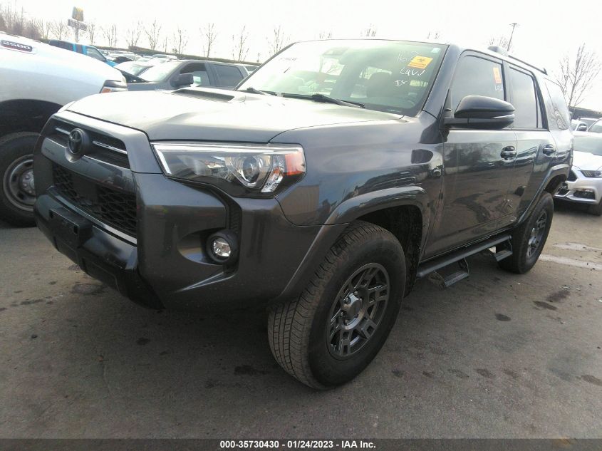 2021 TOYOTA 4RUNNER VENTURE VIN: JTEHU5JR4M5857153
