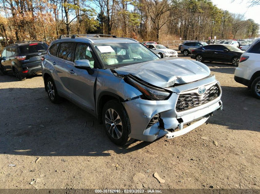 2022 TOYOTA HIGHLANDER HYBRID VIN: 5TDGBRCH2NS094983