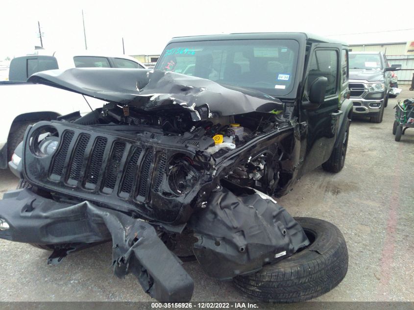 2022 JEEP WRANGLER UNLIMITED SPORT ALTITUDE VIN: 1C4HJXDG3NW181776