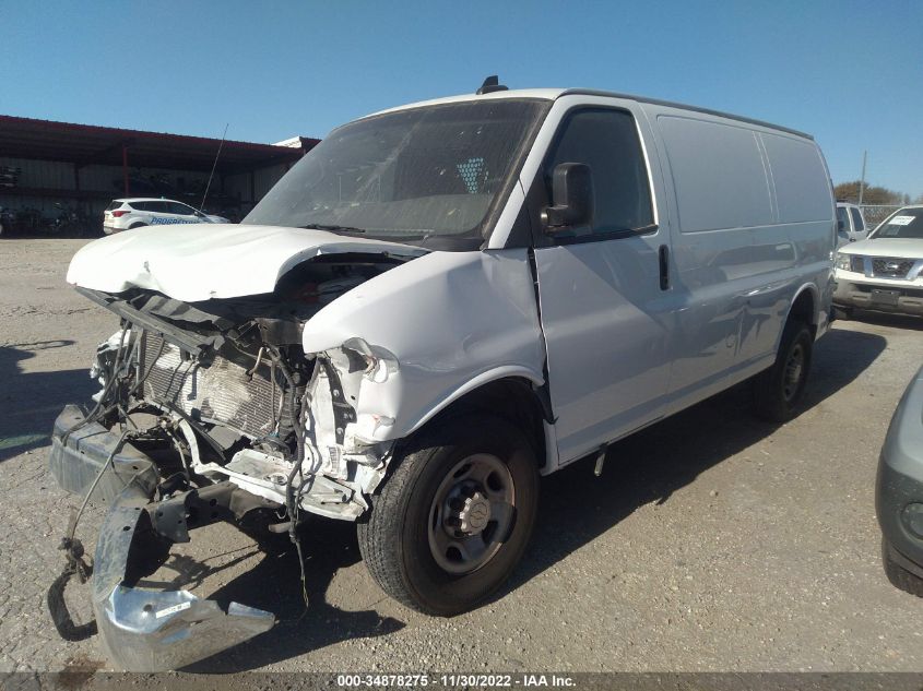 2020 CHEVROLET EXPRESS CARGO VAN VIN: 1GCWGAFG2L1263072