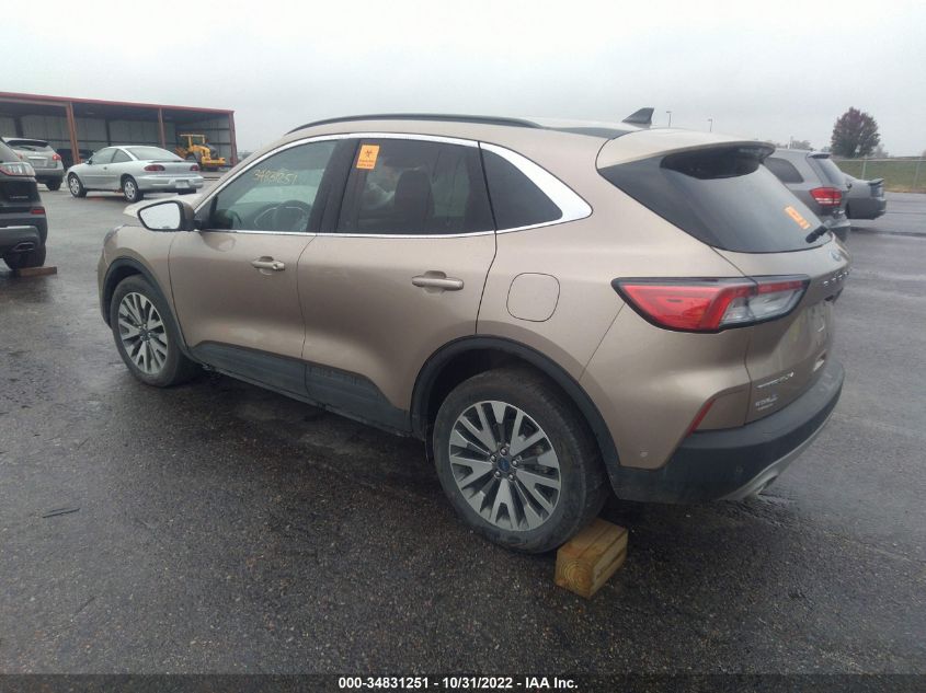 2021 FORD ESCAPE TITANIUM VIN: 1FMCU9J98MUA79026