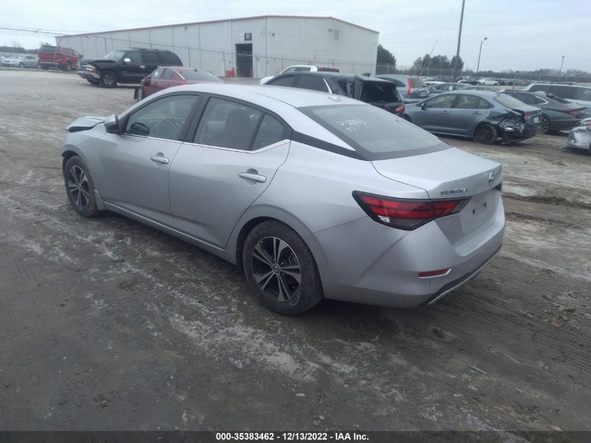 2021 NISSAN SENTRA SV VIN: 3N1AB8CV4MY253390