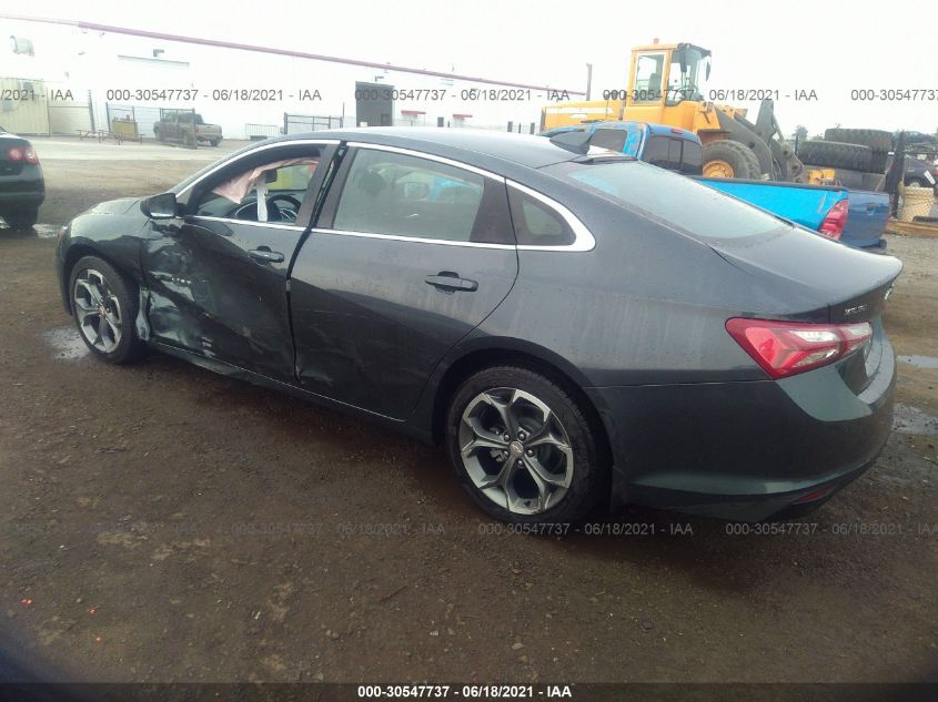 2021 CHEVROLET MALIBU LT VIN: 1G1ZD5ST2MF059188