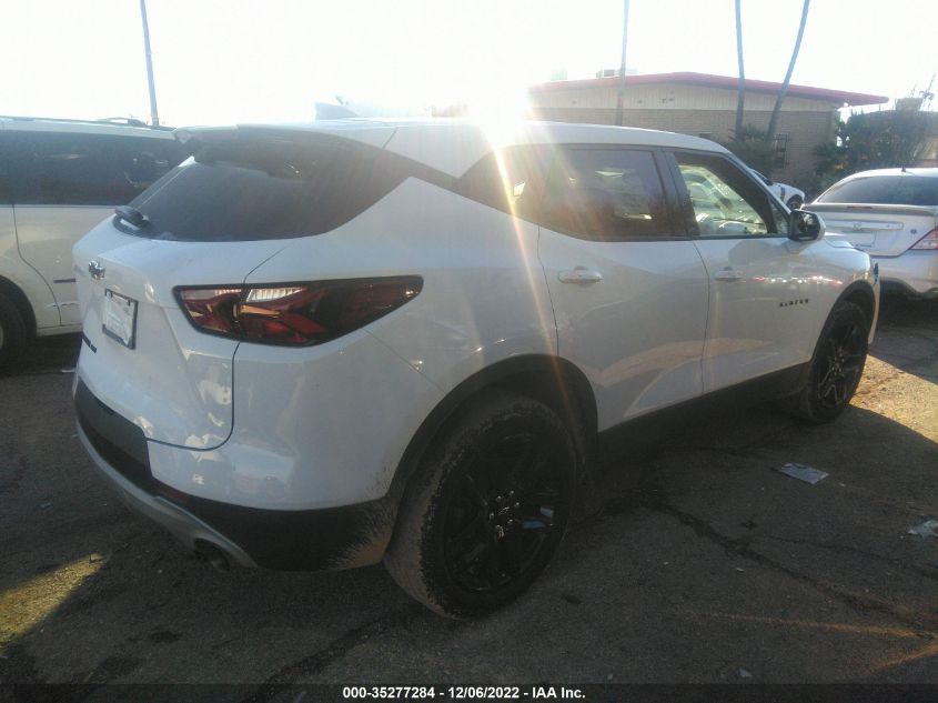 2022 CHEVROLET BLAZER LT VIN: 3GNKBHR44NS132936