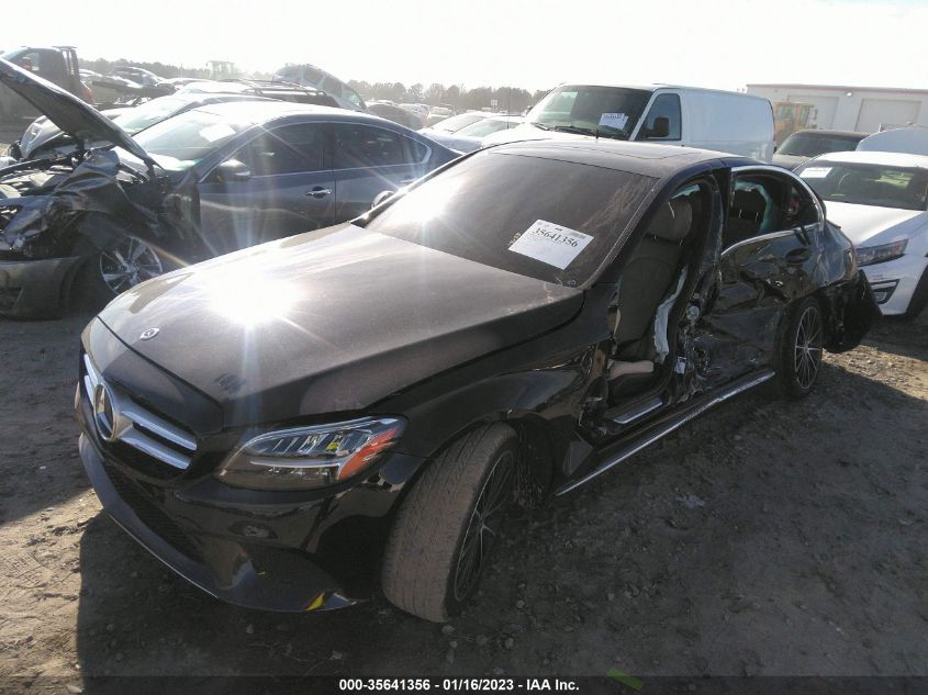 2021 MERCEDES-BENZ C-CLASS C 300 VIN: W1KWF8DBXMR645734
