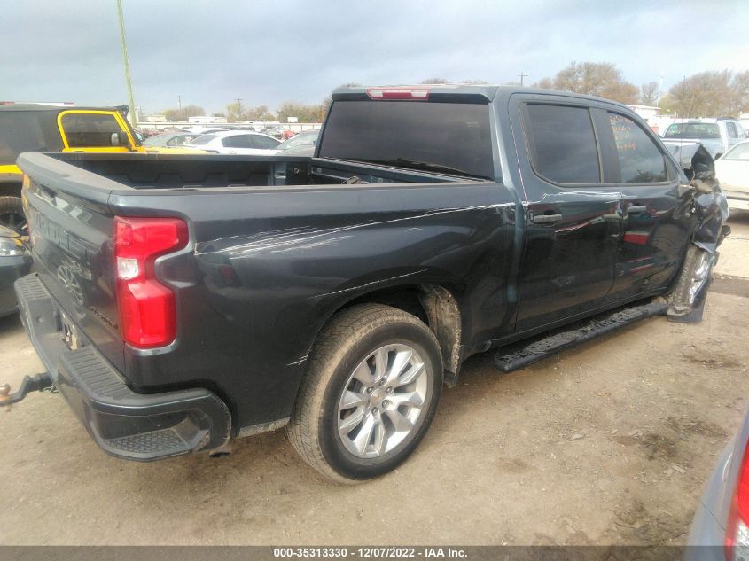 2021 CHEVROLET SILVERADO 1500 CUSTOM VIN: 1GCPWBEK6MZ220585