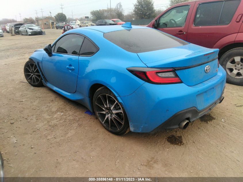 2022 TOYOTA GR86 VIN: JF1ZNBC16N8758321