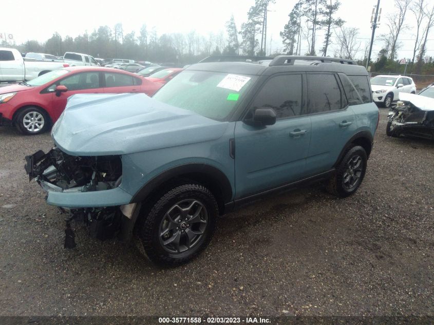 2022 FORD BRONCO SPORT BADLANDS VIN: 3FMCR9D97NRD27353