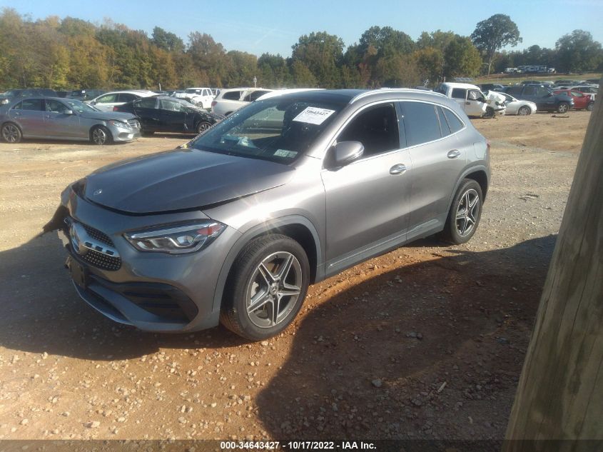 2021 MERCEDES-BENZ GLA GLA 250 VIN: W1N4N4HB2MJ234360