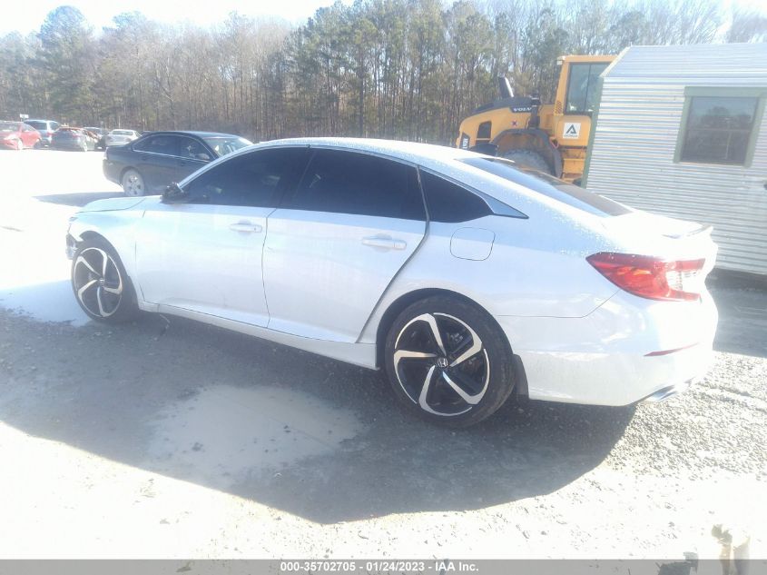 2022 HONDA ACCORD SEDAN SPORT SE VIN: 1HGCV1F41NA091622