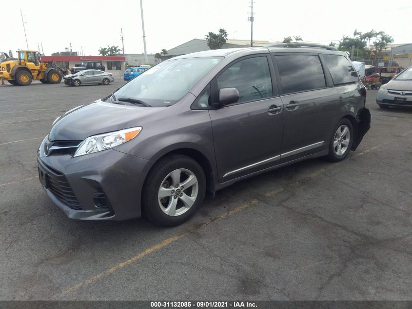 2020 TOYOTA SIENNA LE VIN: 5TDKZ3DC4LS040653