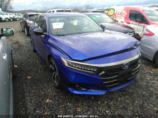 2022 HONDA ACCORD HYBRID SPORT VIN: 1HGCV3F22NA038468
