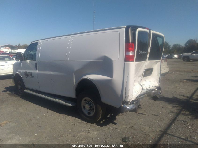 2020 CHEVROLET EXPRESS CARGO VAN VIN: 1GCWGAFGXL1196351