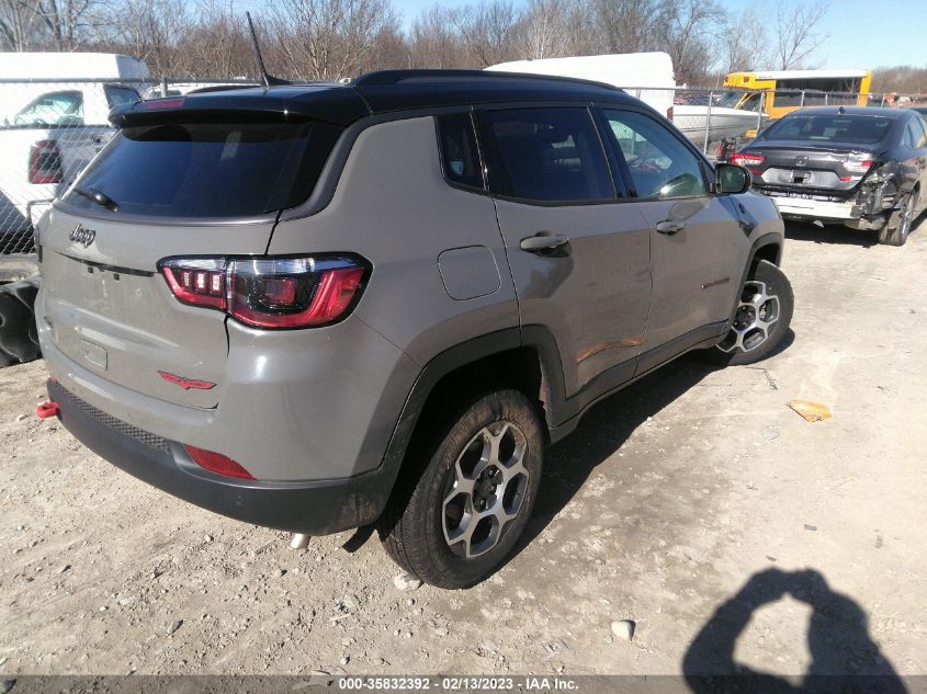 2022 JEEP COMPASS TRAILHAWK VIN: 3C4NJDDB0NT121790