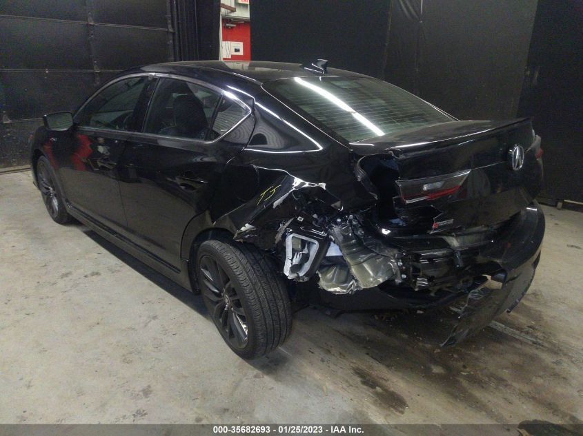 2021 ACURA ILX W/TECHNOLOGY VIN: 19UDE2F82MA008016