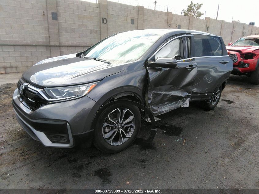 2021 HONDA CR-V EX VIN: 2HKRW1H54MH404245