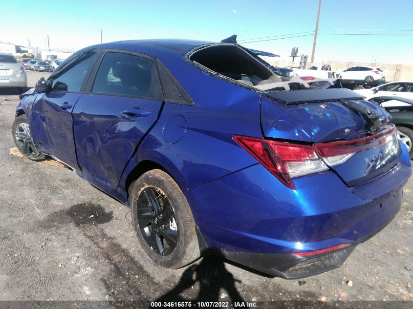 2023 HYUNDAI ELANTRA SEL VIN: kmhlm4ag8pu392339