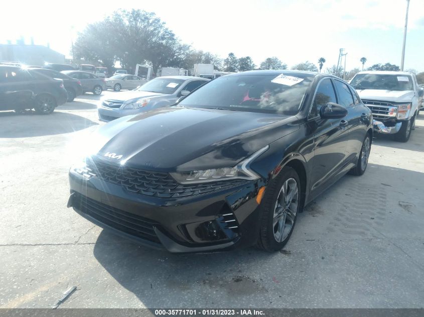 2022 KIA K5 EX VIN: 5XXG34J24NG164192