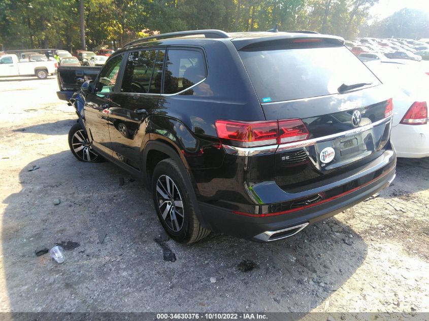 2021 VOLKSWAGEN ATLAS 2.0T SE VIN: 1V2DP2CA1MC521969