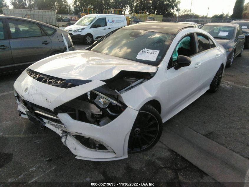 2020 MERCEDES-BENZ CLA CLA 250 VIN: WDD5J4GB6LN035897