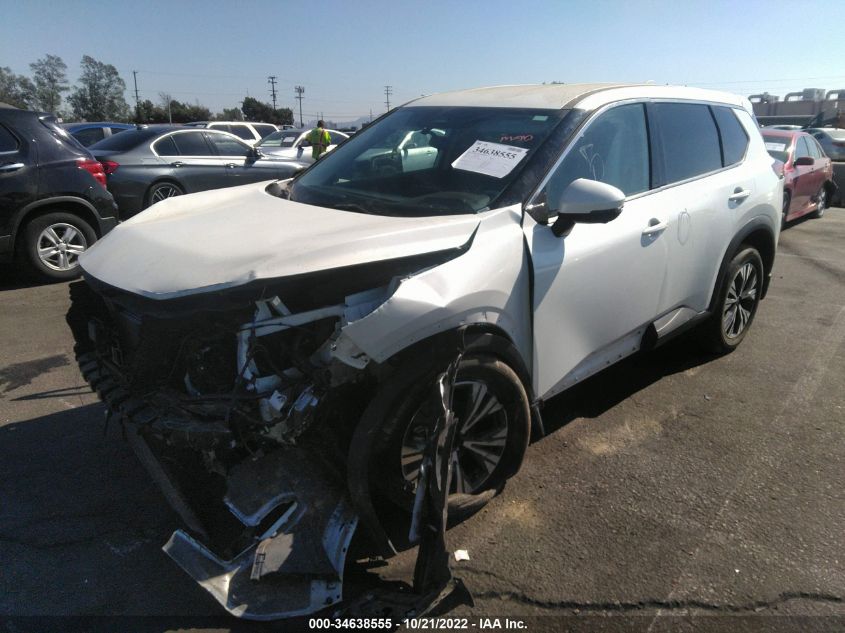 2021 NISSAN ROGUE SV VIN: 5N1AT3BA0MC814569