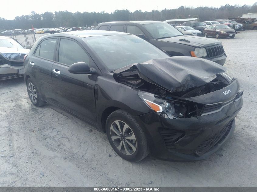 2022 KIA RIO 5-DOOR S VIN: 3KPA25ADXNE443722
