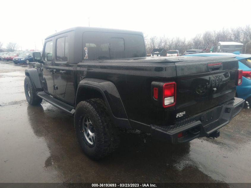 2022 JEEP GLADIATOR SPORT S VIN: 1C6HJTAG1NL156123