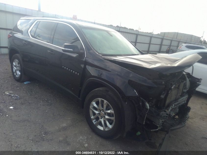 2021 CHEVROLET TRAVERSE LT CLOTH VIN: 1GNERGKW7MJ197682