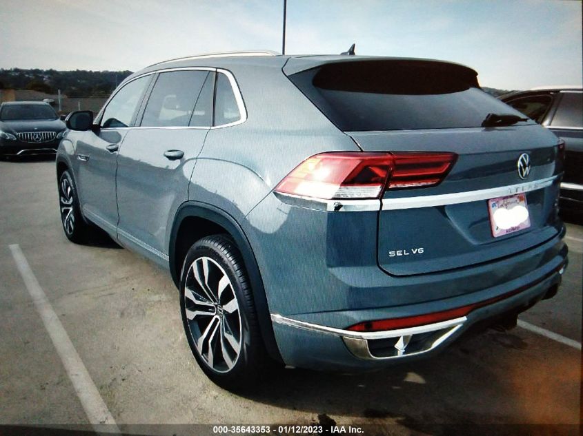 2021 VOLKSWAGEN ATLAS CROSS SPORT 3.6L V6 SEL VIN: 1V2SE2CA6MC223253