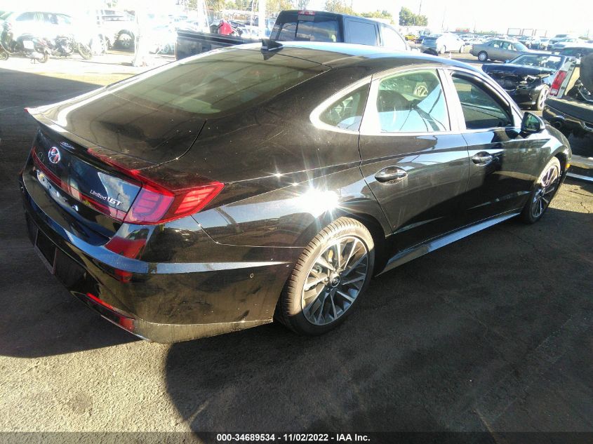 2022 HYUNDAI SONATA LIMITED VIN: KMHL34J22NA219941