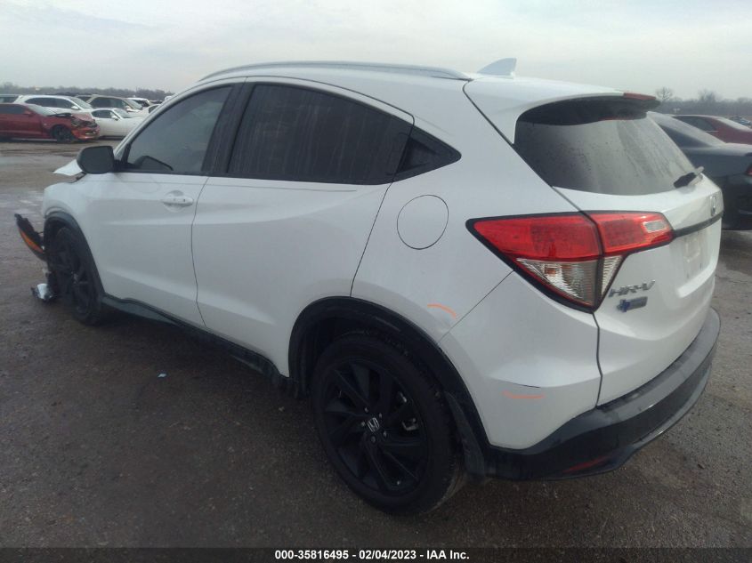 2022 HONDA HR-V SPORT VIN: 3CZRU5H10NM712867